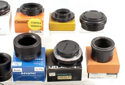 Lot 430 - A Selection of Nex & Other Lens Mount Adapters.