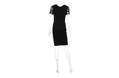 Lot 654 - Emilio Pucci Black Short Sleeve Dress - Size 8