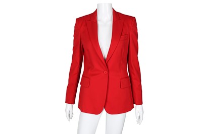 Lot 619 - Stella McCartney Red Wool Jacket
