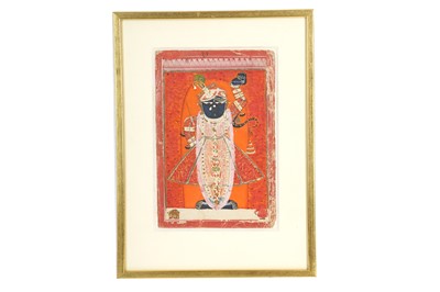 Lot 324 - THE GOD KRISHNA AS SRI NATHJI