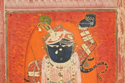 Lot 324 - THE GOD KRISHNA AS SRI NATHJI