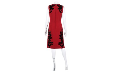 Lot 618 - Dolce & Gabbana Red Sleeveless Dress