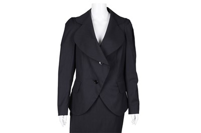 Lot 637 - Vivienne Westwood Grey Skirt Suit - Size 44/42