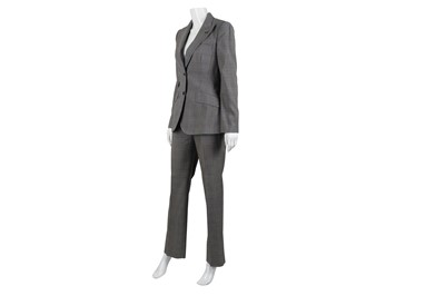 Lot 681 - Dolce & Gabbana Check Trouser Suit - Size 40