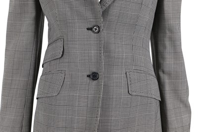 Lot 681 - Dolce & Gabbana Check Trouser Suit - Size 40