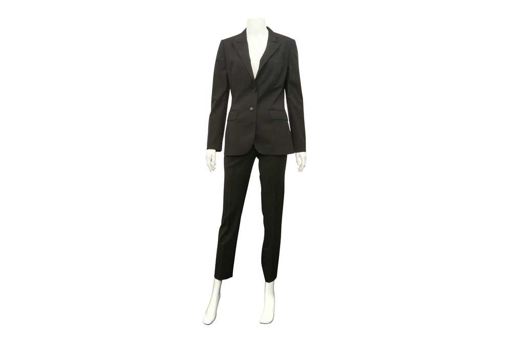 Lot 663 - Dolce & Gabbana Black Trouser Suit - Size 40