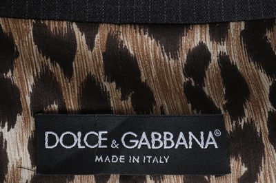 Lot 636 - Two Dolce & Gabbana Pinstripe Jackets - Size 38