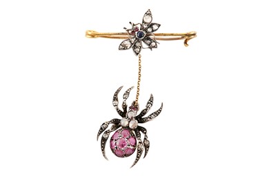 Lot 131 - A novelty brooch, late 19th century