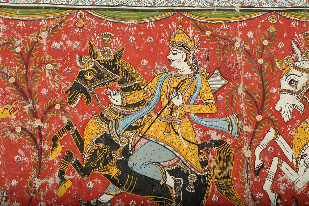 Lot 314 - A PATTACHITRA PAINTING