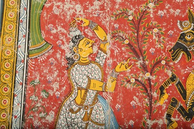 Lot 314 - A PATTACHITRA PAINTING