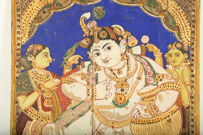 Lot 321 - BABY KRISHNA STEALING BUTTER