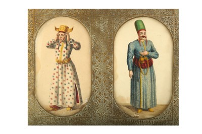 Lot 110 - TWO TINTED PLATES DEPICTING COSTUMES OF THE OTTOMAN EMPIRE