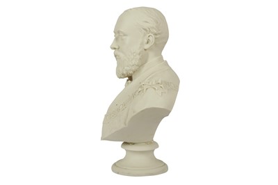 Lot 235 - A COPELAND PARIAN BUST OF EDWARD PRINCE OF WALES