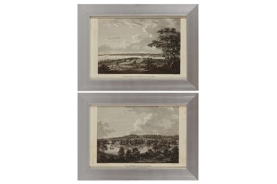 Lot 693 - A COLLECTION OF TWELVE ENGRAVINGS OF VIEWS OF COUNTRY HOUSES, 18TH CENTURY