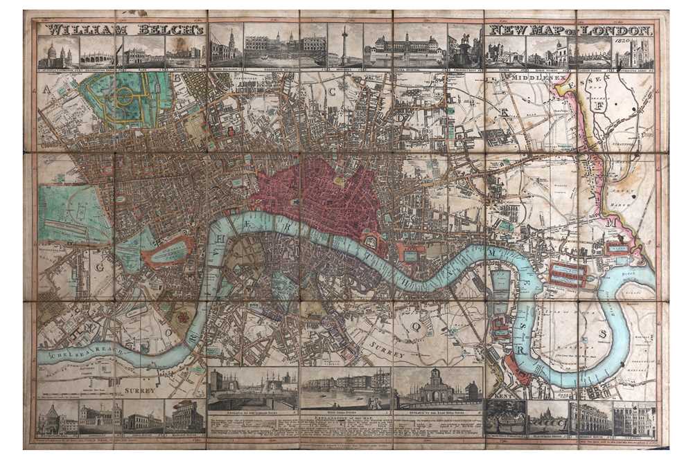 Lot 1148 - London Maps.-