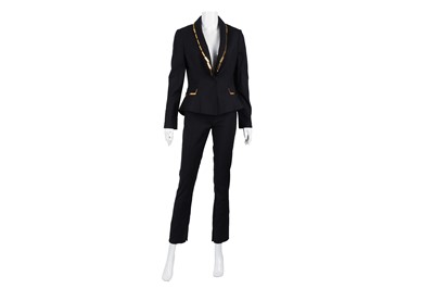 Lot 662 - Dolce & Gabbana Black Trouser Suit