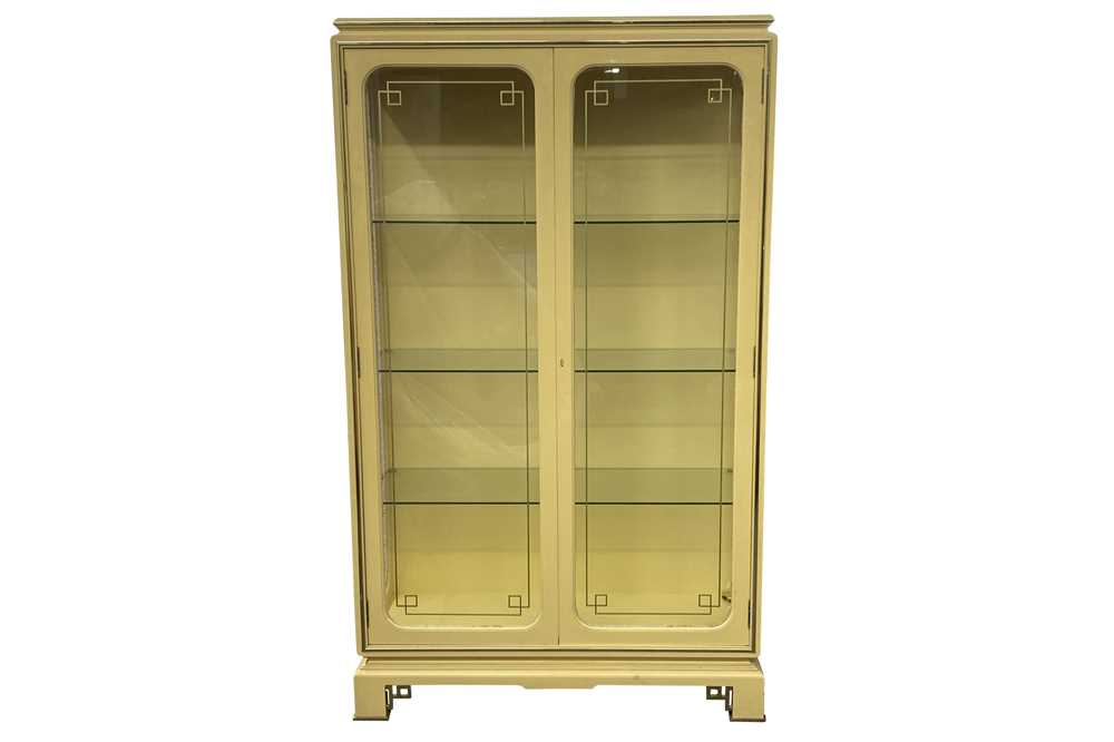 Rectangular curio deals cabinet