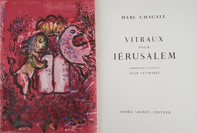 Lot 1676 - Chagall (Marc) Vitraux pour Jérusalem