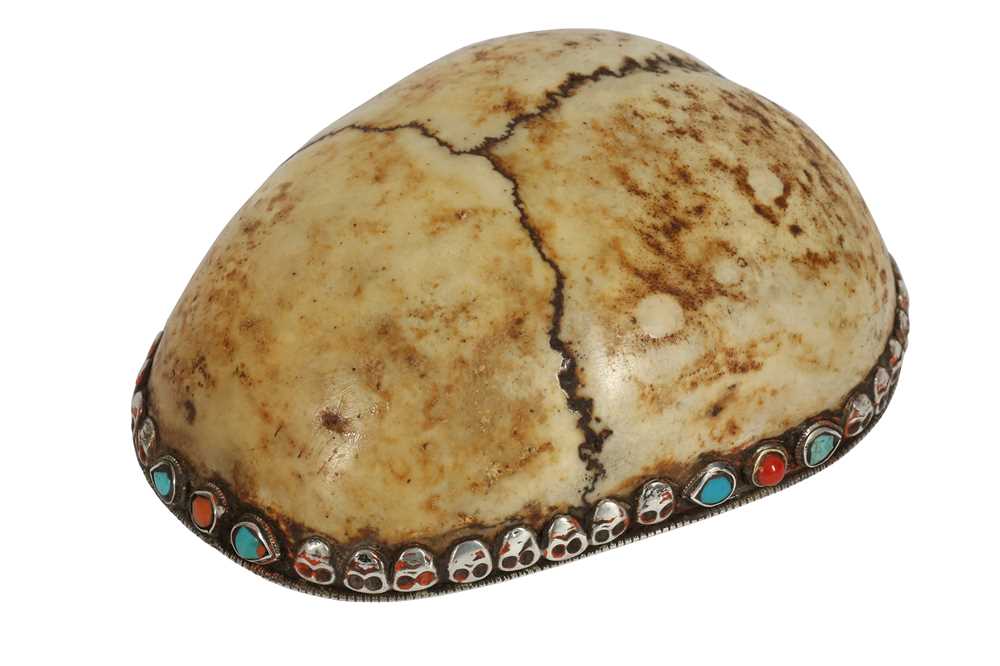 Tibetan Kapala Skull Cup