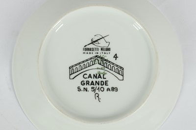 Lot 252 - PIERO FORNASETTI (1913-1988) FOR RICHARD GINORI, ITALY