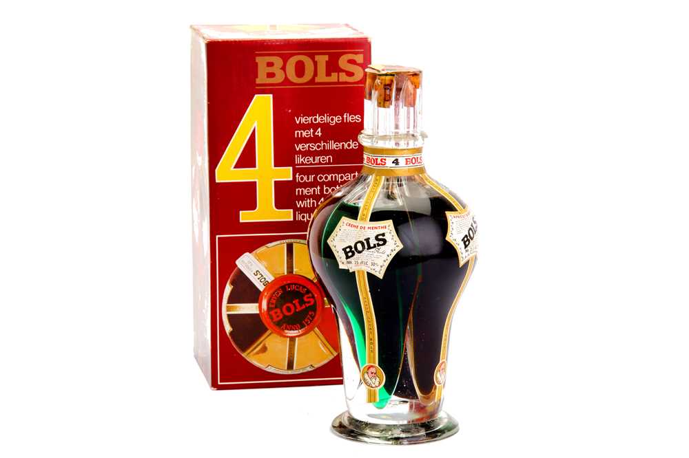 Lot 279 - Bols 4, four compartment liqueur