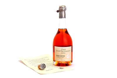 Lot 145 - ONE FACTICE BOTTLE OF LOUIS ROYER COGNAC - OWNED BY SIR HAROLD WILSON