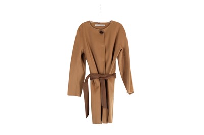 Lot 746 - ERMANNO SCERVINO CAMEL COAT - SIZE 44