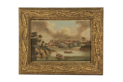 Lot 453 - CHINESE SCHOOL, A River Landscape.