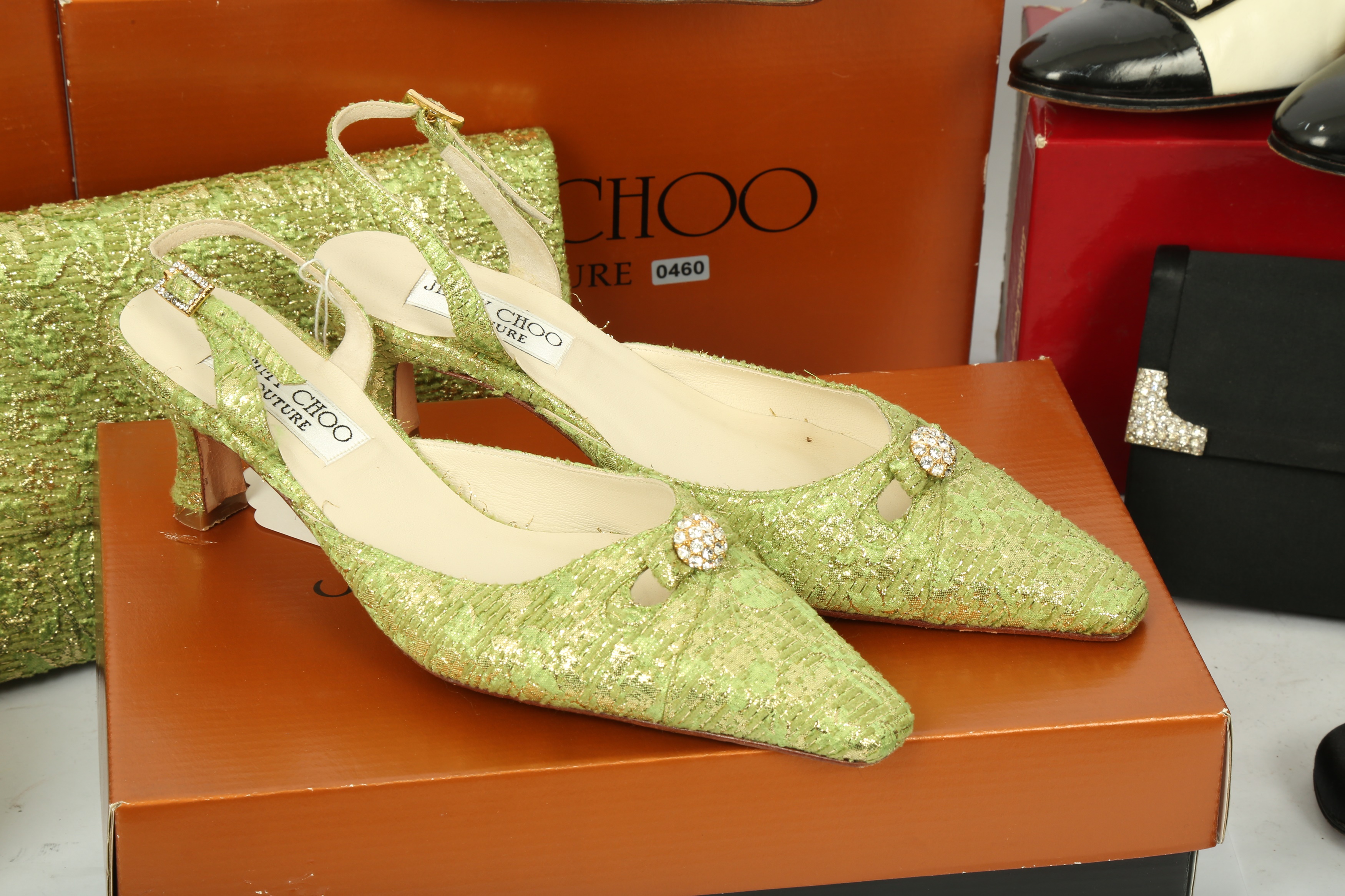 Lot 210 A COLLECTION OF VINTAGE COUTURE SHOES