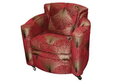 Lot 726 - AN EDWARDIAN ARMCHAIR