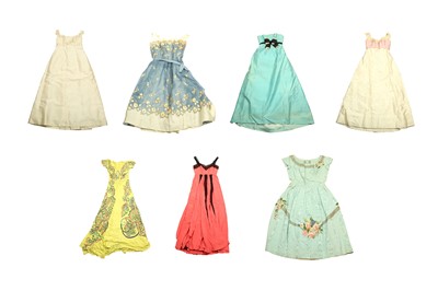 Lot 212 - A COLLECTION OF 1950s VINTAGE DRESSES
