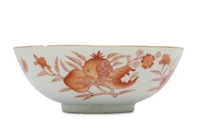 Lot 541 - A CHINESE 'BIRTHDAY' BOWL.