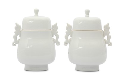 Lot 187 - A CHINESE YIXING ZISHA MODEL OF BUDAI HESHANG AND A PAIR OF ARCHAISTIC VASES AND COVERS.