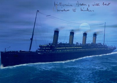 Lot 1687 - Titanic Interest.- Millvina Dean