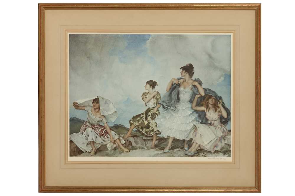 Lot 713 - SIR WILLIAM RUSSELL FLINT R.A. (BRITISH 1880-1969)