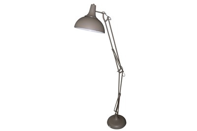 Lot 290 - PR HOME, A CONTEMPORARY 'ANTWERP' ANGLEPOISE FLOOR LAMP IN GREY