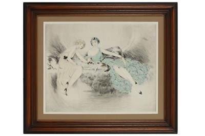 Lot 685 - ATTRIBUTED TO LOUIS ICART (FRENCH 1888-1950)