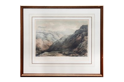 Lot 1649 - Peacocke (Stephen Ponsonby) View Amongst the Hill, Near Hullikull, with part of the Conoor station, [1847]