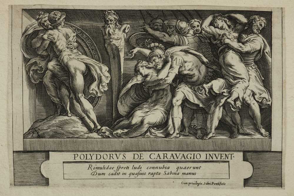 Lot 490 - CHERUBINO ALBERTI (ITALIAN 1553-1615) AFTER POLIDORO DA CARAVAGGIO (ITALIAN C.1497-C.1543)