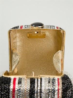 Lot 763 - JUDITH LIEBER CRYSTAL MINIAUDIERE BAG