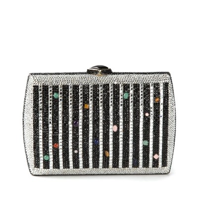 Lot 765 - JUDITH LIEBER CRYSTAL MINIAUDIERE CLUTCH