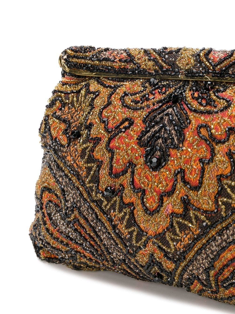 1960’s rainbow circle beaded bag - deadstock with tags