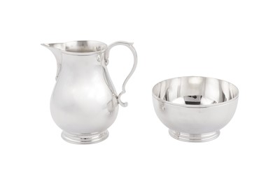 Lot 307 - An Elizabeth II sterling silver four-piece tea and coffee service, London 1970 by Richard Comyns