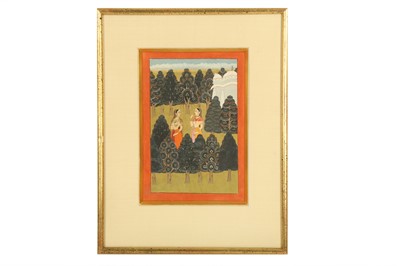 Lot 336 - TWO LADIES IN THE FOREST