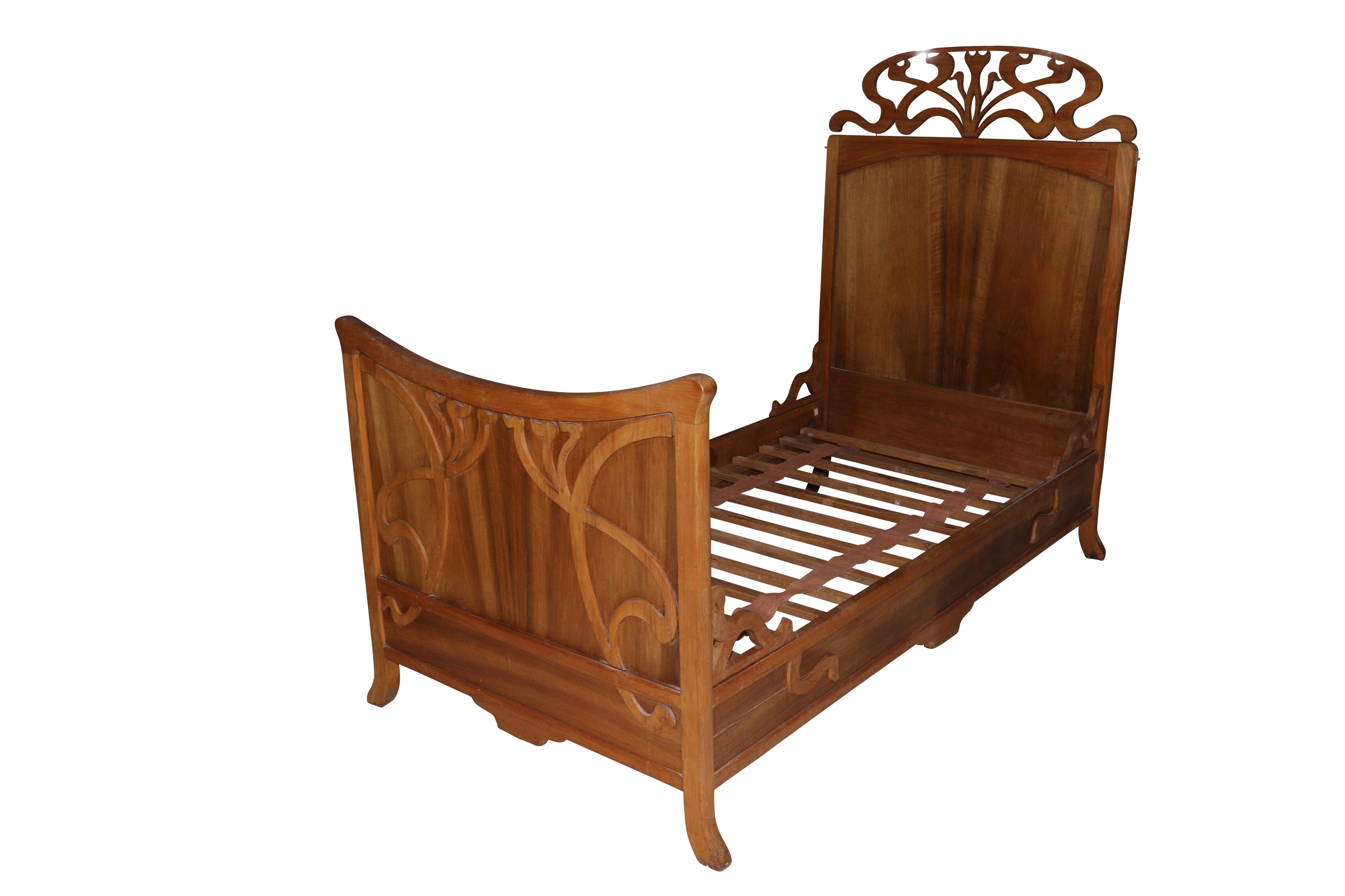 Art nouveau bed frame discount