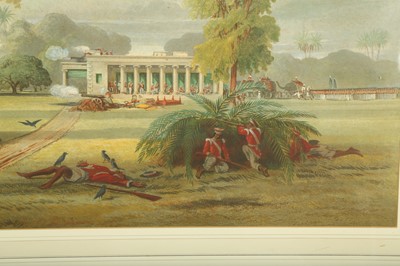Lot 349 - THE DEFENCE OF THE ARRAH HOUSE: A CHROMOLITHOGRAPH AFTER WILLIAM TAYLER (1808-1892)