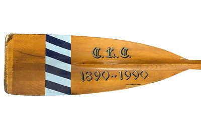 Lot 130 - A ROWING OAR BY E. AYLING AND SONS