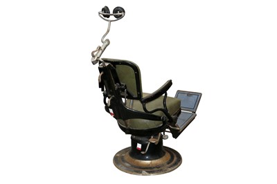 Lot 719 - A DENTIST'S CHAIR, EARLY 20TH CENTURY by RITTER, GERMANY