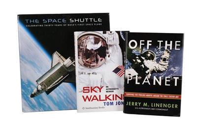 Lot 1736 - Space Interest.- Signed Books