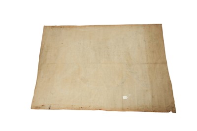 Lot 303 - A LARGE CLOTH PAINTING OF A TIGER